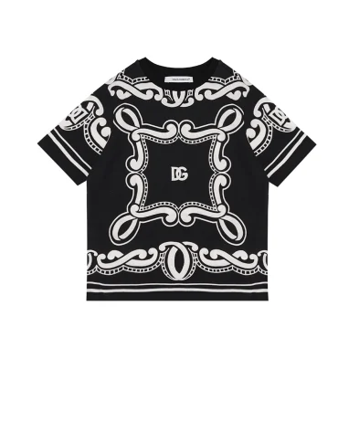 Dolce&Gabbana Детская футболка - Артикул: L4JTHU-II7FY-S