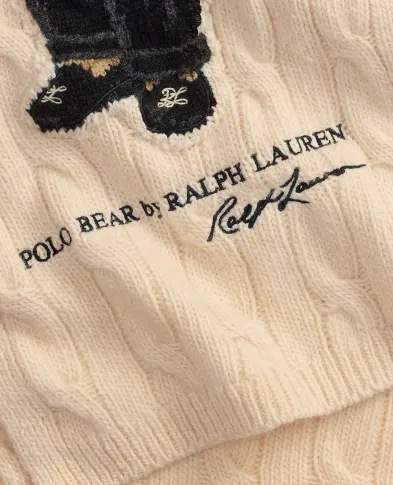 Polo Ralph Lauren Шарф Polo Bear из шерстяной смеси - Артикул: 455P04649001