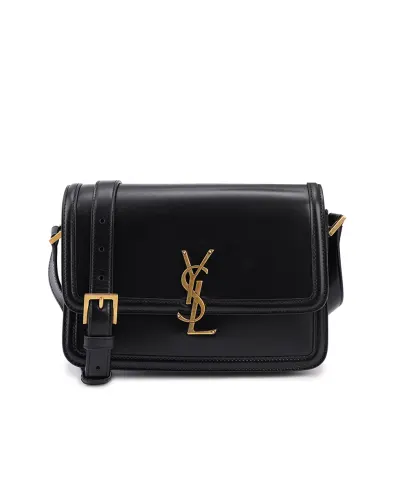 Saint Laurent Кожаная сумка Solferino Medium - Артикул: 634305-0SX0W