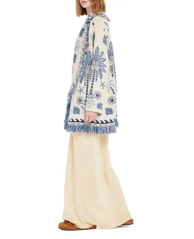 Alanui Кардиган із вовни та бавовни - Артикул: LWHB064R26KNI003OF45