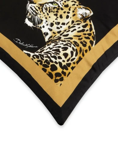 Dolce&Gabbana Маленька подушка з леопардовим принтом - Артикул: TCE001-TCAA4