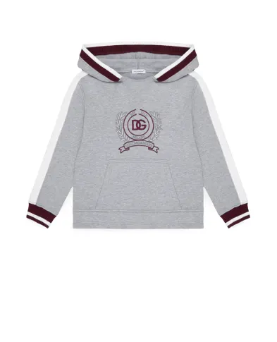 Dolce&Gabbana Дитяче худі з вишивкою (костюм) - Артикул: L4JWNJ-G7PUY-B