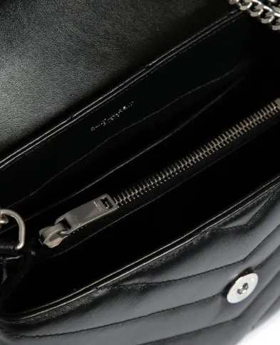 Saint Laurent Кожаная сумка Loulou Small - Артикул: 494699-DV726