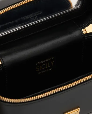 Dolce&Gabbana Кожаная сумка Sicily - Артикул: BB7800-B7321