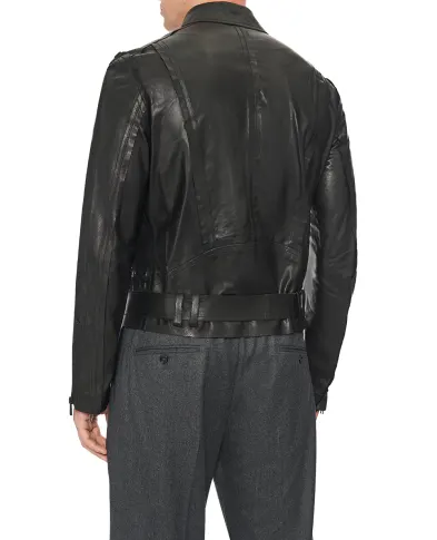 Balmain Шкіряна куртка - Артикул: FH1TD625LD63