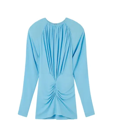 Stella McCartney Сукня плісована з довгими рукавами - Артикул: 6A06393GU301