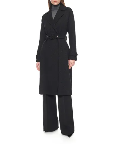 Dolce&Gabbana Тренч із твіда-вовни - Артикул: F0W3GT-HUMUA