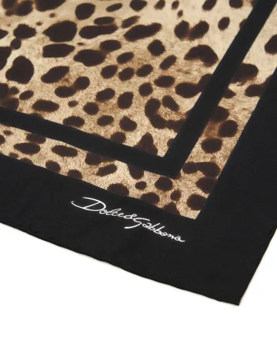 Dolce&Gabbana Хустка з шовку - Артикул: FN090R-GDCF5