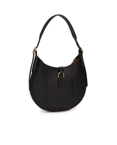 Polo Ralph Lauren Кожаная сумка Polo ID Shoulder Bag Small - Артикул: 428944017001
