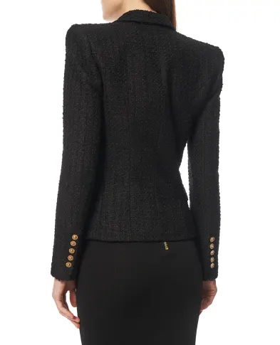 Balmain Піджак із твіду - Артикул: GF1SI505XL81