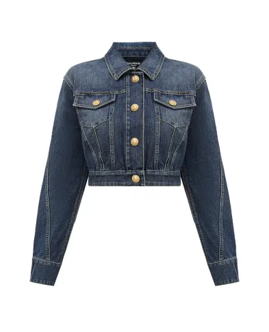 Balmain Джинсовая куртка - Артикул: EF1TC180DF65