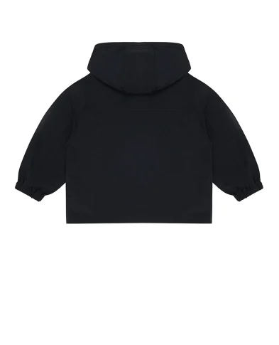 Dolce&Gabbana Дитяча ветровка з нейлону з капюшоном - Артикул: L4JB8B-G7PVJ-B
