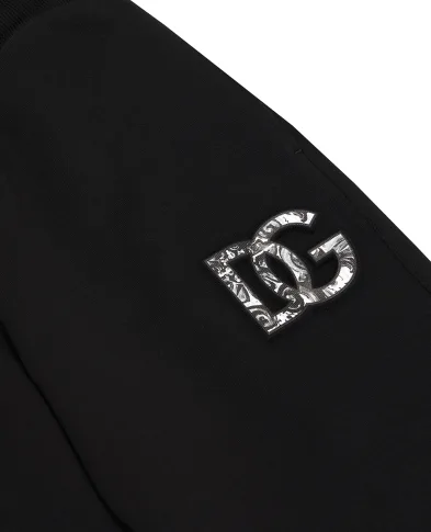 Dolce&Gabbana Детские брюки с принтом логотипа - Артикул: L4JPIG-G7PEM-S