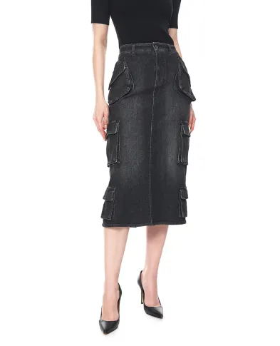 Dolce&Gabbana Юбка джинсовая - Артикул: F4DCSD-G8OS4