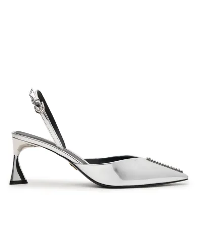 Stella McCartney Туфлі-слінгбеки Elsa лаковані - Артикул: 810604E00269