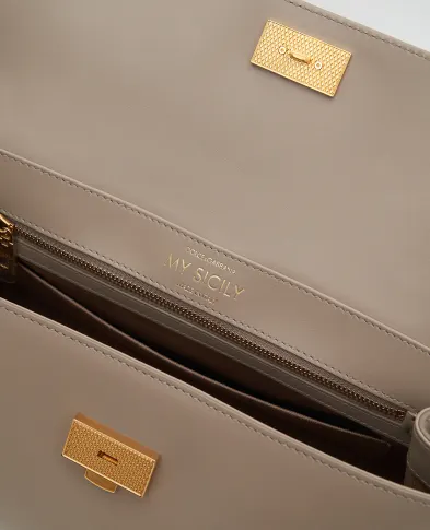 Dolce&Gabbana Шкіряна сумка My Sicily - Артикул: BB7782-B7321