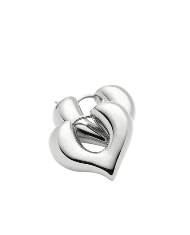 Missoma Сережки-кільця у формі серця - Артикул: VAL-S-E2-NS