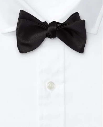 Ralph Lauren Purple Label Шелковый атласный галстук-бабочка - Артикул: 791536677001