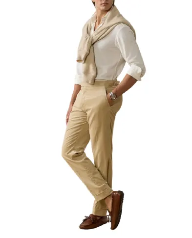 Ralph Lauren Purple Label Вельветовые брюки - Артикул: 798P06921002