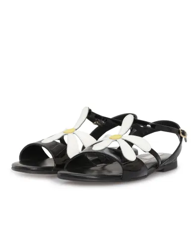 Dolce&Gabbana Детские лаковые сандалии - Артикул: D10456-A7932-M