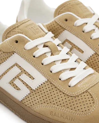 Balmain Кросівки Balmain Swan із замші - Артикул: GN1VI735LACS