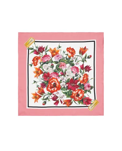 Dolce&Gabbana Шовкова хустка - Артикул: FN093R-GDC7A