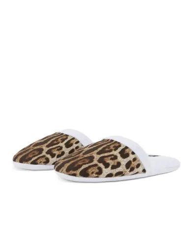 Dolce&Gabbana Тапочки из махрового хлопка - Артикул: TCF001-TCAGW
