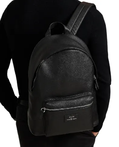 Polo Ralph Lauren Рюкзак із зернистої шкіри - Артикул: 405962456001