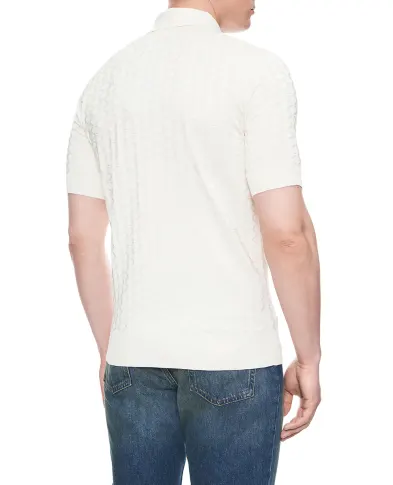 Dolce&Gabbana Поло з шовку - Артикул: GXZ02Z-JBSOF