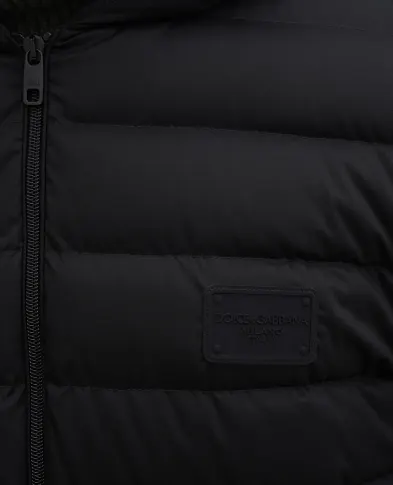 Dolce&Gabbana Пуховик - Артикул: G9BBBT-FUS0D