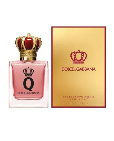 Dolce&Gabbana Парфюмированная вода Q by Intense Dolce&Gabbana, 50 мл - Артикул: P1KQ1L00-К'ю Інтанс