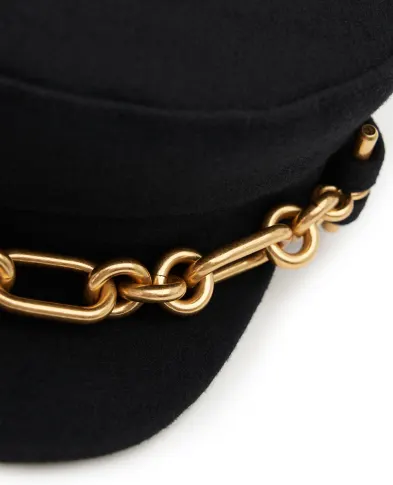 Balmain Шерстяное кепи Brandebourg - Артикул: FF1XB290WD09