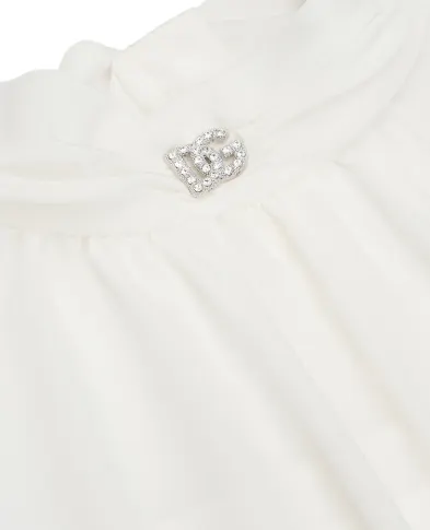 Dolce&Gabbana Дитяча блуза з шовку - Артикул: L56S48-FU1A8-B