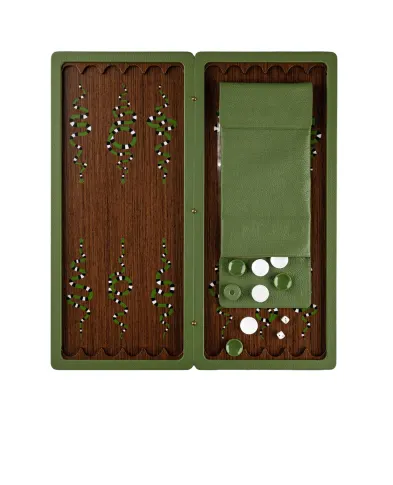 Zali Нарды Aspid Mascot Green Satisfaction - Артикул: Zl0001