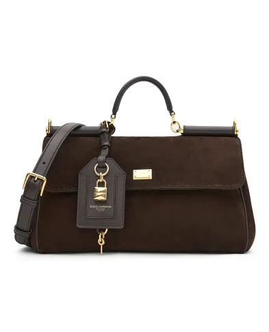 Dolce&Gabbana Сумка Sicily із замші - Артикул: BB7782-BO903