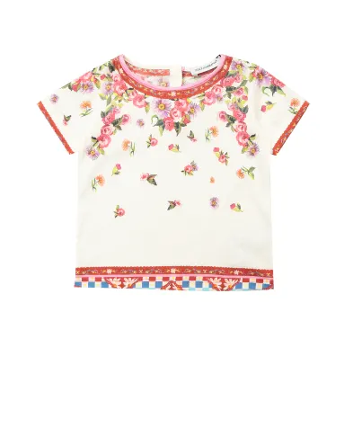 Dolce&Gabbana Дитяча футболка - Артикул: L2JT5O-G7JUJ
