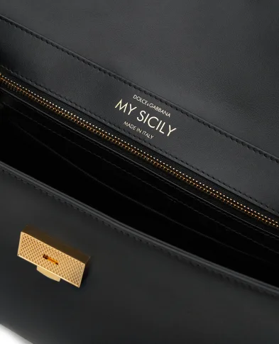 Dolce&Gabbana Шкіряна сумка My Sicily - Артикул: BB7782-B7321