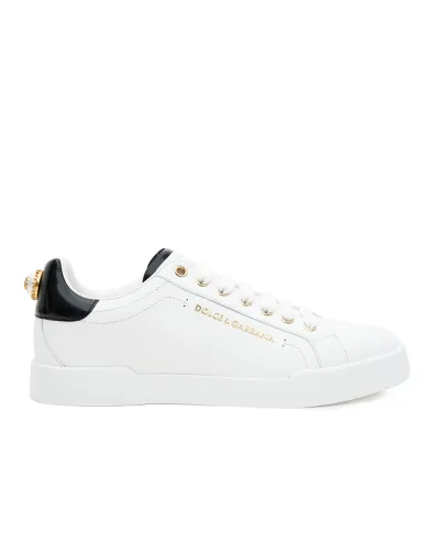 Dolce&Gabbana Сникеры Portofino из кожи - Артикул: CK2329-AH506