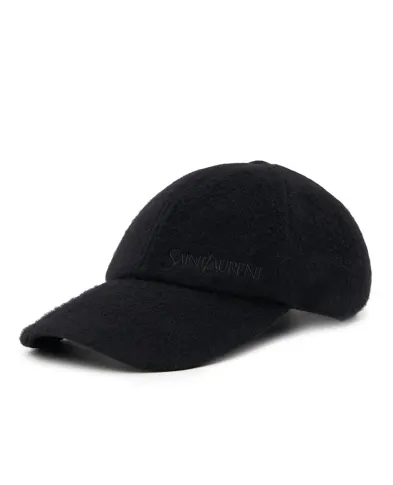 Saint Laurent Кепка из кашемира - Артикул: 810947-3YR01