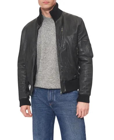 Dolce&Gabbana Куртка из кожи - Артикул: G9BQOL-HULXI