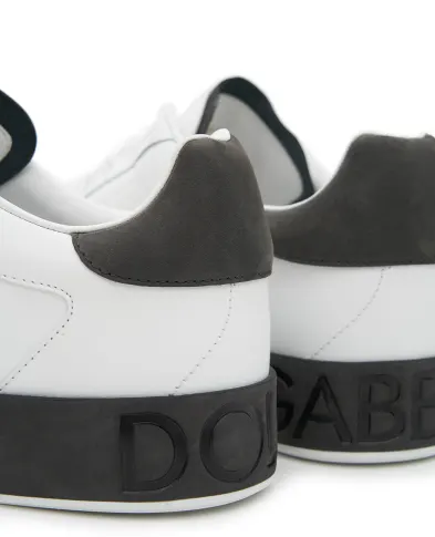 Dolce&Gabbana Кросівки Portofino зі шкіри - Артикул: CS2278-AF218