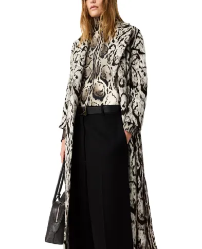 Stella McCartney Боди с высоким воротником и принтом - Артикул: 6T02793HS320