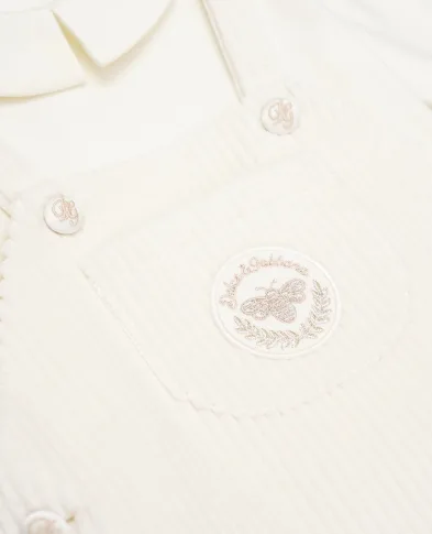 Dolce&Gabbana Детский комплект из бархата - Артикул: L12O00-G7PFP