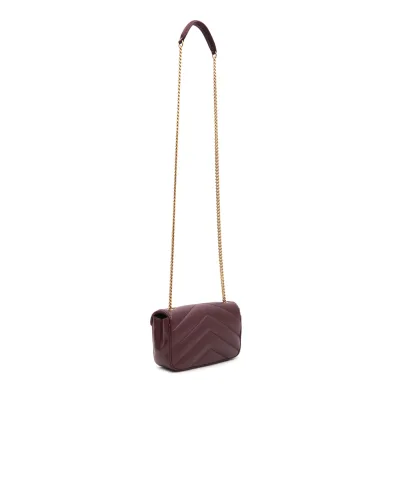 Saint Laurent Сумка из кожи Loulou Mini - Артикул: 821749-AAEAX