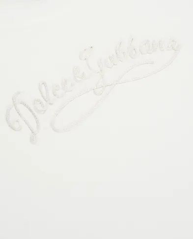 Dolce&Gabbana Дитяча футболка з вишивкою - Артикул: L5JTNK-G7PYF-B