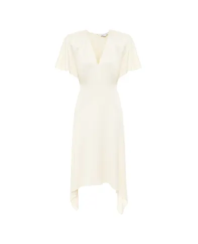 Stella McCartney Сукня атласна міді - Артикул: 6A06573FU302