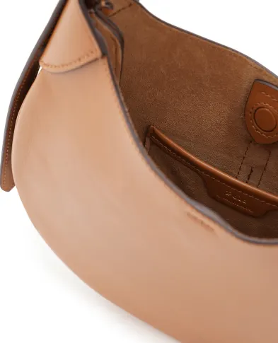 Polo Ralph Lauren Кожаная сумка Polo ID Shoulder Bag Small - Артикул: 428944017002