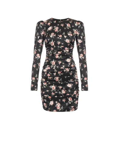 Dolce&Gabbana Платье с принтом из шёлка - Артикул: F60G3T-FSA8H