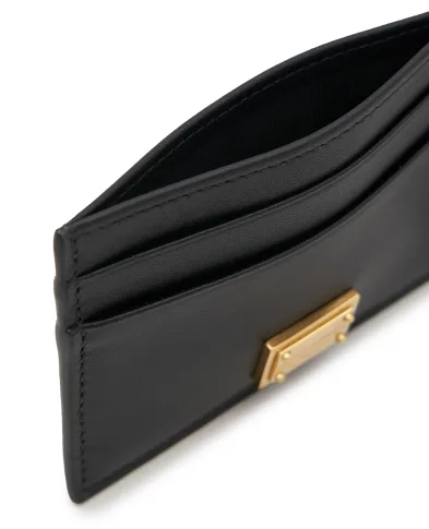 Dolce&Gabbana Шкіряна візитниця - Артикул: BI0330-A9S25