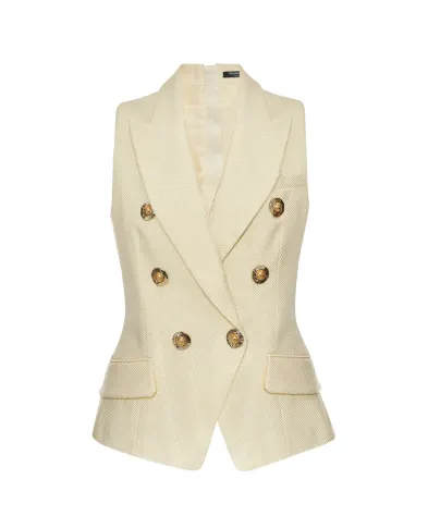 Balmain Жаккардовый жилет - Артикул: FF1AG740VI29